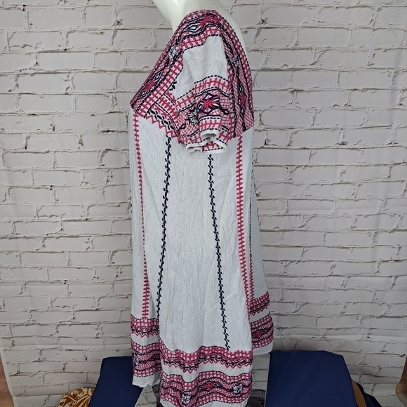 𝅺ANTHROPOLOGIE Maeve Ruidoso Embroidered Dress - Picture 6 of 13